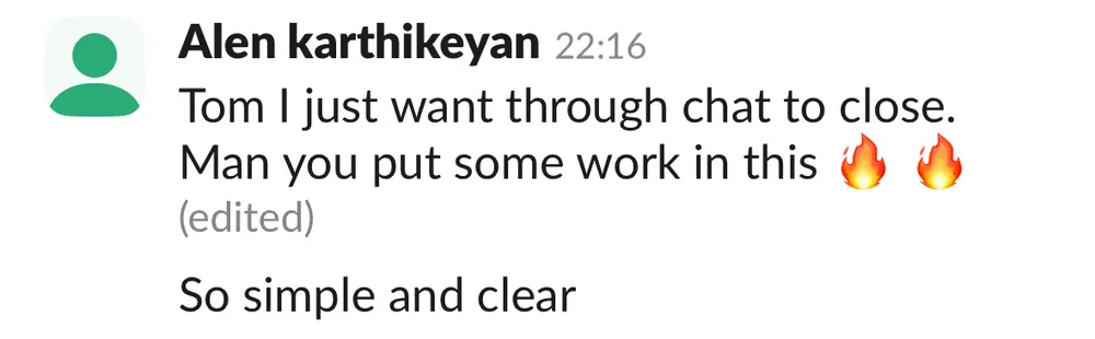 Austin Coldiron: closed a new $4k client this morning